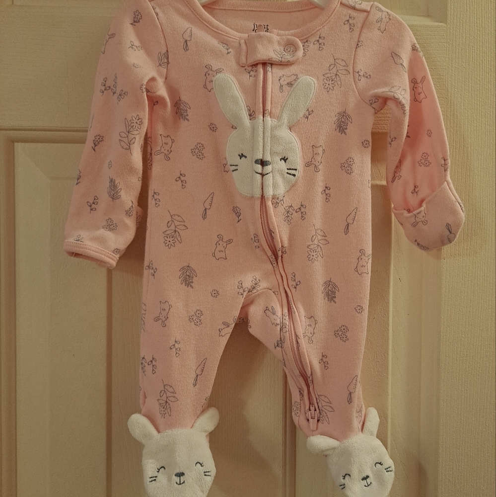 Carters Footed Newborn Onesie